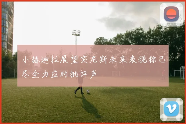 小赫迪拉展望突尼斯未来表现称已尽全力应对批评声