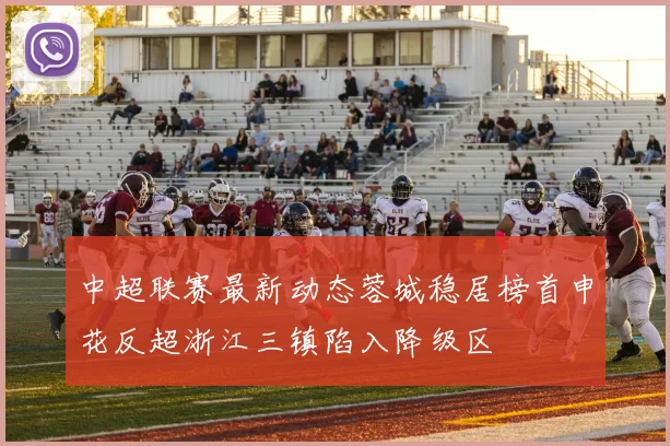 中超联赛最新动态蓉城稳居榜首申花反超浙江三镇陷入降级区